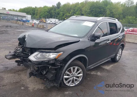 2018 Nissan Rogue Sv из США, поврежденный, VIN KNMAT2MV4JP569925